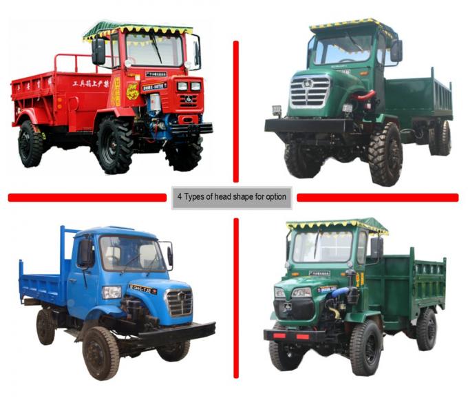 Caminhão do trator do uso da agricultura o mini/articulou a direção hidráulica completa dos caminhões de Off Road 1